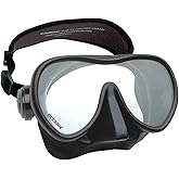 Oceanic Shadow Accent Frameless Dive Mask