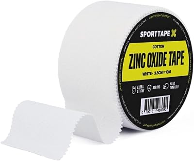 SPORTTAPE Zinc Oxide Tape 3.8cm x 10m White Sport Strapping Tape