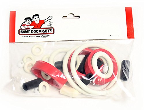 Game Room Guys Bally Black Rose Pinball White Rubber Ring Kit