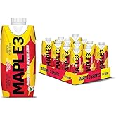 Maple 3 Organic Sports Drink | Sports Hydratation + Performance, Naturally sweetened from maple water, Electrolytes & Mineral