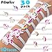 Pawliss Emoji Bracelets Wristband, Unicorn Birthday Party Favors Supplies for Kids Girls, Emoticon Toys Prizes Gifts, Rubber Band Bracelet 30 Pack