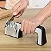 Yoofor Knife Sharpener Scissor Professional 4-In-1 Steel Kitchen Manual System