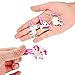 BBTO 22 Pieces Unicorn Pattern Hair Clips 1.57 inch Anti-slip Snap Hair Clips Barrettes Hairpins for Baby Girls Unicorn Party Supplies
