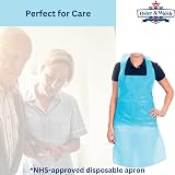 Osler & Walsh Premium Disposable Aprons 200 Pack 700x1170mm 16 micron view 2