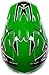 Typhoon Youth Kids Offroad Gear Combo Helmet Gloves Goggles DOT Motocross ATV Dirt Bike Motorcycle Green Black, Medium