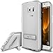 Galaxy S7 Edge Case, OBLIQ [NaKED SHIELD][Clear][Metal Kickstand] Slim Fit Crystal Clear Scratch Resist Heavy Duty Protection Dual Layer Case for Samsung Galaxy S7 Edge
