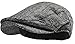 Wonderful Fashion Men's Herringbone Wool Tweed Newsboy Ivy Cabbie Driving Hat (Gray Herringbone)