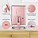 Belursus Makeup Vanity Mirror with Lights 3X/2X/1X Magnification LED Lighted Mirror Dual Power with Touch Screen Switch Portable Trifold High Definition Clarity Cosmetic Light Up Cosmetic Mirror