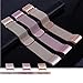 bayite Milanese Loop Bands Compatible Fitbit Charge 2, Stainless Steel Magnet Lock Metal, Champagne Gold Small