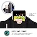 Samsung Galaxy S8 Plus Sport Exercise Armband, JOTO Sport Protective Armband Case, with Key Holder, Credit Card/Money Holder, Sweat Proof, Best for Gym, Running, Exercise, Workout (Black)