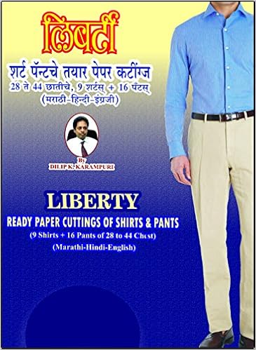 Liberty Shirt Pant Ready Paper Cuttings 