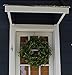The Wreath Depot Wintonbury Flora Silk Door Wreath- 22 in- Handcrafted Full Wreath - White Storage Box- for Year Round Front Door Wreath Display