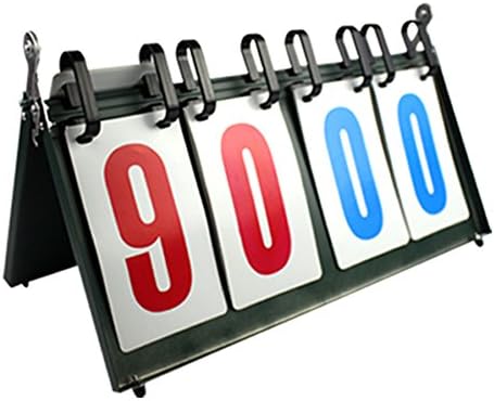 Hongshida Portable Table Top Scoreboard Sports Scoreboard Double-digit Tabletop Multifunctional Scoreboard Ideal For Sports Games
