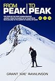 From Peak to Peak: Story of the First Human-Powered Journey across Two Summits in New Zealand by Grant 'Axe' Rawlinson