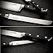 Knife Set,Kitchen Knife Set - Bluesim 5 Piece Matt Black Handle Knives Sets Including Carving Utility Chef and Paring Knives,Chef Knife Set with Gift Box Packaging (knife set 2)