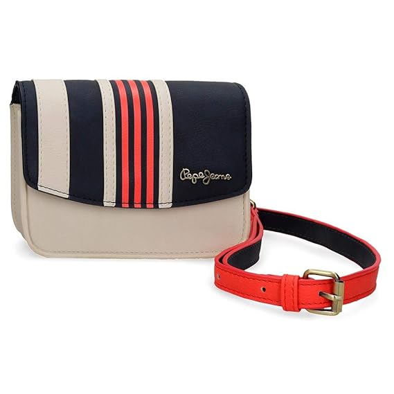 Pepe Jeans Cintia Shoulder Bag, 18 cm, 1.08 litres, MultiColour