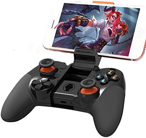 Wireless Bluetooth Gamepad Dual Shock WithTelescopic Rod and Two High Precision Variable Joysticks for IOS/Android/PC /PS3 /Smart TV /Tablet /Laptop/Smartphone