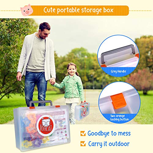 image for JoyCat Clay Kits for Kids Aged 4-12,32 Pack Modeling Clay Kits,12 Colo