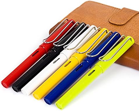 LANBITOU 757 Iridium Point EF Nib Fountain Pens 6 Colors Optional (Yellow)