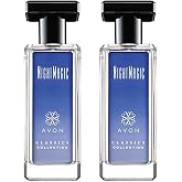 AVON Classics Night Magic Cologne - 1.7 oz - 2 pack | Cologne for Women &mdash; Woody Floral Women&rsquo;s Perfume with Neroli, Jasmine &amp; Musk fragrances&mdash; Long Lasting Perfumes for Women