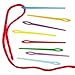 LoveInUSA 100 PCS Plastic Needles for Kids, Large Eye Plastic Sewing Needles for Handmade Crafts DIY Notions Stitchery
