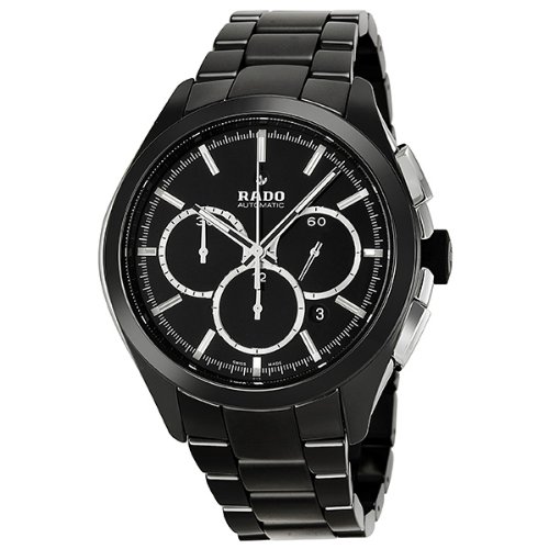 Rado Hyperchrome XXL Black Dial Ceramic Chrono Automatic Men's Watch R32275152