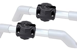 EDSRDPLT 5005 2 Pack Kayak Rail Adapter Fishing Accessories, Compatible with Hobie H and MightyMount Duo Rails.