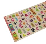 Allmet Animal Lover Heart Bubble Decoration Sticker, DIY Cute Scrapbooking Adhesive 3D Sticker to Custom Your Phone Case Unique, Special Design For Motorola Moto Z Force Droid