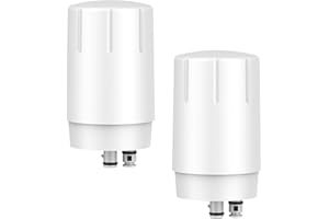 FACHIOO Faucets Filter Cartridge, Replacement for Brita® Faucet Filter, Brita® 36311 On Tap Water Filtration System, Brita® FR-200, FF-100 Replacement Filter, NSF Certified, White (Pack of 2)