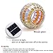SOLMORE Solar Lights, LED Color Changing Solar Table Lights Mosaic Glass Ball Solar Outdoor Garden Lights Solar Night Lights Waterproof Home Yard Patio Decorations