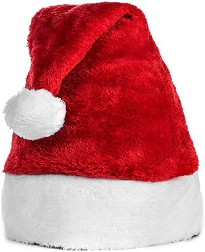 Plush Baby Santa Hat w/ Comfort Liner Christmas Infant Newborn Photography Prop