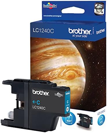Brother LC1240C Cyan Ink Cartridge 600 Pages Inkjet Printer Ink