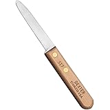 Dexter Russell Clam Shucking Knife with Carbon Steel Blade and Riveted Handle, 3-Inch, Made in USA