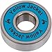 Yellow Jacket Premium Inline Skate Bearings, Roller Skate Bearings, 608, ABEC 11, Bomber Blue (Pack of 16)