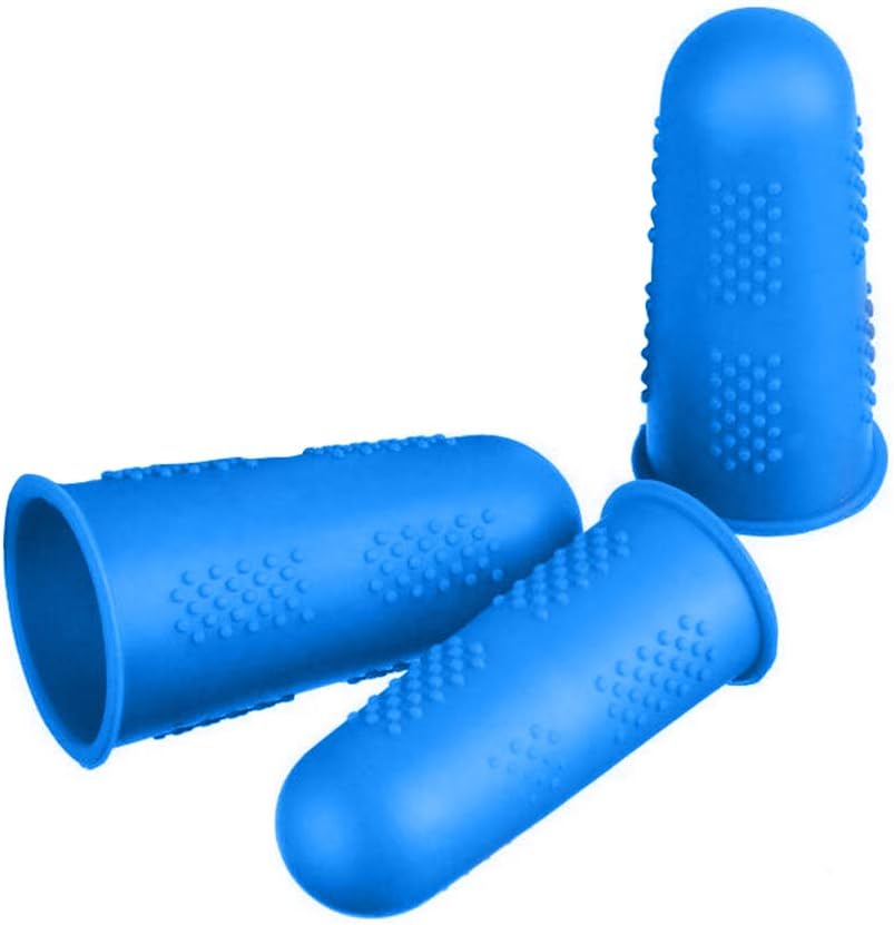 yanQxIzbiu Silicone Finger Cot, AntiScald/AntiSlip/Anti