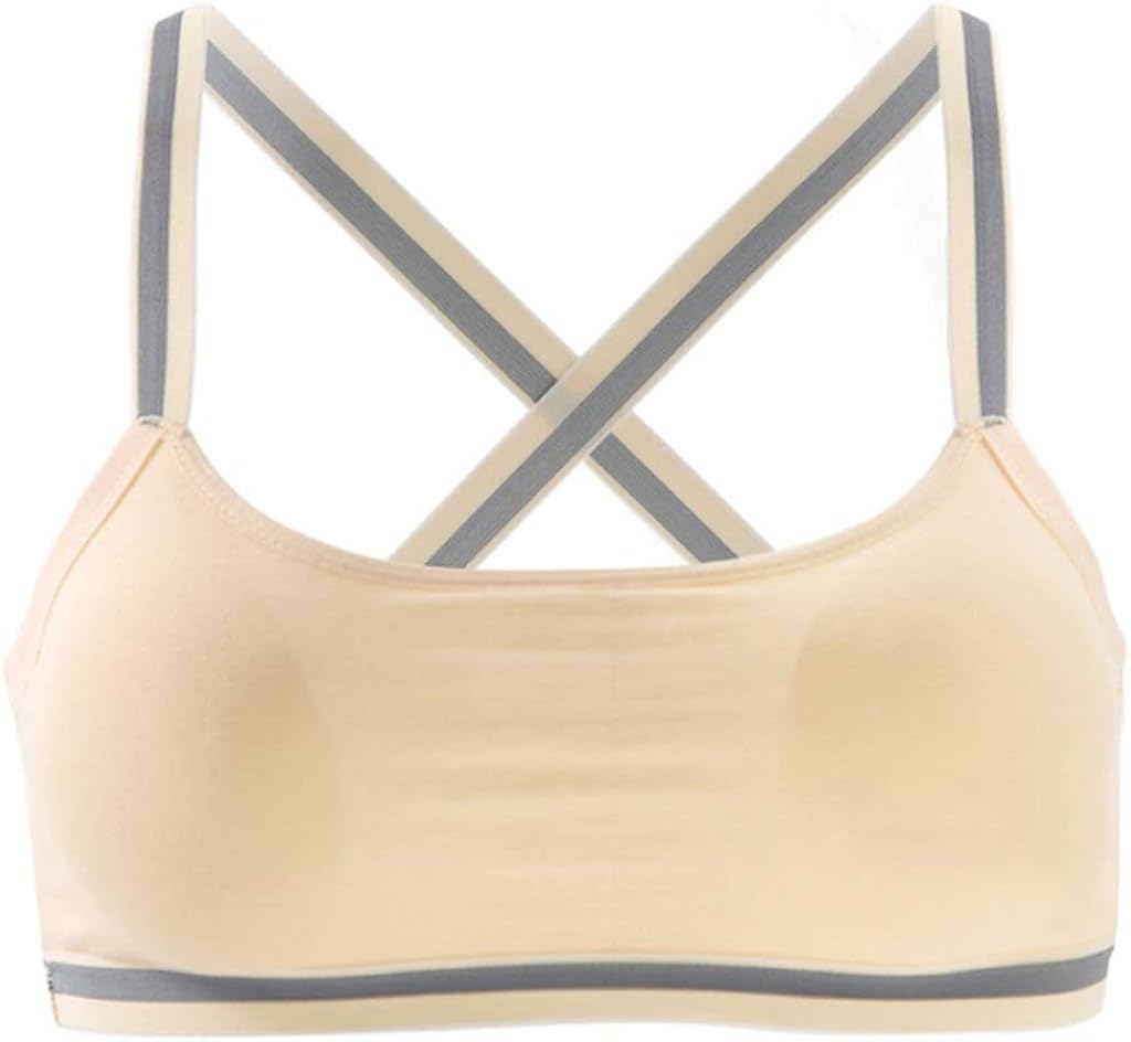 8 12 Ans Brassiere Fille Avec Rembourrage Soutien Gorge Cadeau Anniversaire Adolescente Lunji Fille Sous Vetements Dwteam In