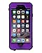 HESGI iPhone 6S Plus Waterproof Case, IP-68 Waterproof Shockproof Dust Proof Snow Proof Full Body Protective Case Cover for Apple iPhone 6S Plus iPhone 6 Plus 5.5[Purple]