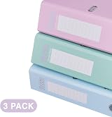 Pukka Pad A4 Pastel Lever Arch Files 70mm Pack 3 Pink Blue Green view 2