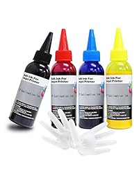 400ml Sublimation Ink for Epson Inkjet Printers C88+ C88 WF7610 WF7010 WF7710 WF7720 WF7110 WF7210 WF3640 WF3610 WF3540 Heat Press Transfer on Mugs, Pillow, Plates, Polyester Shirts, Phone Cases etc