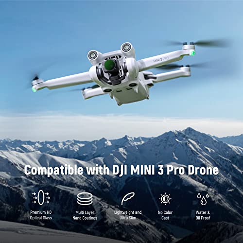 NEEWER ND Filter Set Compatible with DJI Mini 3/DJI Mini 3 Pro, Neutral Density Filter Drone Lens Accessories with Lightweight Frames&HD Multi-Coated Optical Velter, 6pcs CPL ND8 ND16 ND32 ND64 ND128
