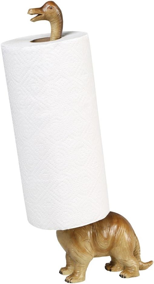 Amazon Com Paper Towel Holder Brontosaurus Dinosaur