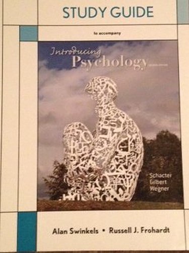 Study Guide For Introducing Psychology Book By Daniel L - 