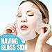 Korean Sheet Face Mask - 10 Packs - For Deep Moisturizing & Hydrating with Snail Secretion Filtrate 7,000 PPM - Make Your Skin Smooth and Glowing & Get Soft, Bright Beautiful Face - Made in Korea.