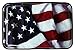 Deezone Aluminum RFID Blocking Credit Card Holder - Business Card Case - Flagge