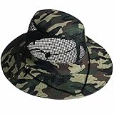 Wensltd Clearance Sale! Outdoor Mesh Breathable Fishing Bucket Hat Cap Camouflage (C)