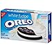 Oreo White Fudge Covered Chocolate Sandwich Cookies, 8.5 Ounce Boxes (Pack of 6)Oreo White Fudge Covered