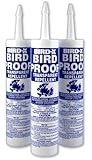 Bird-X Bird-Proof Gel Bird Repellent, Trial Kit of 3 Tubes