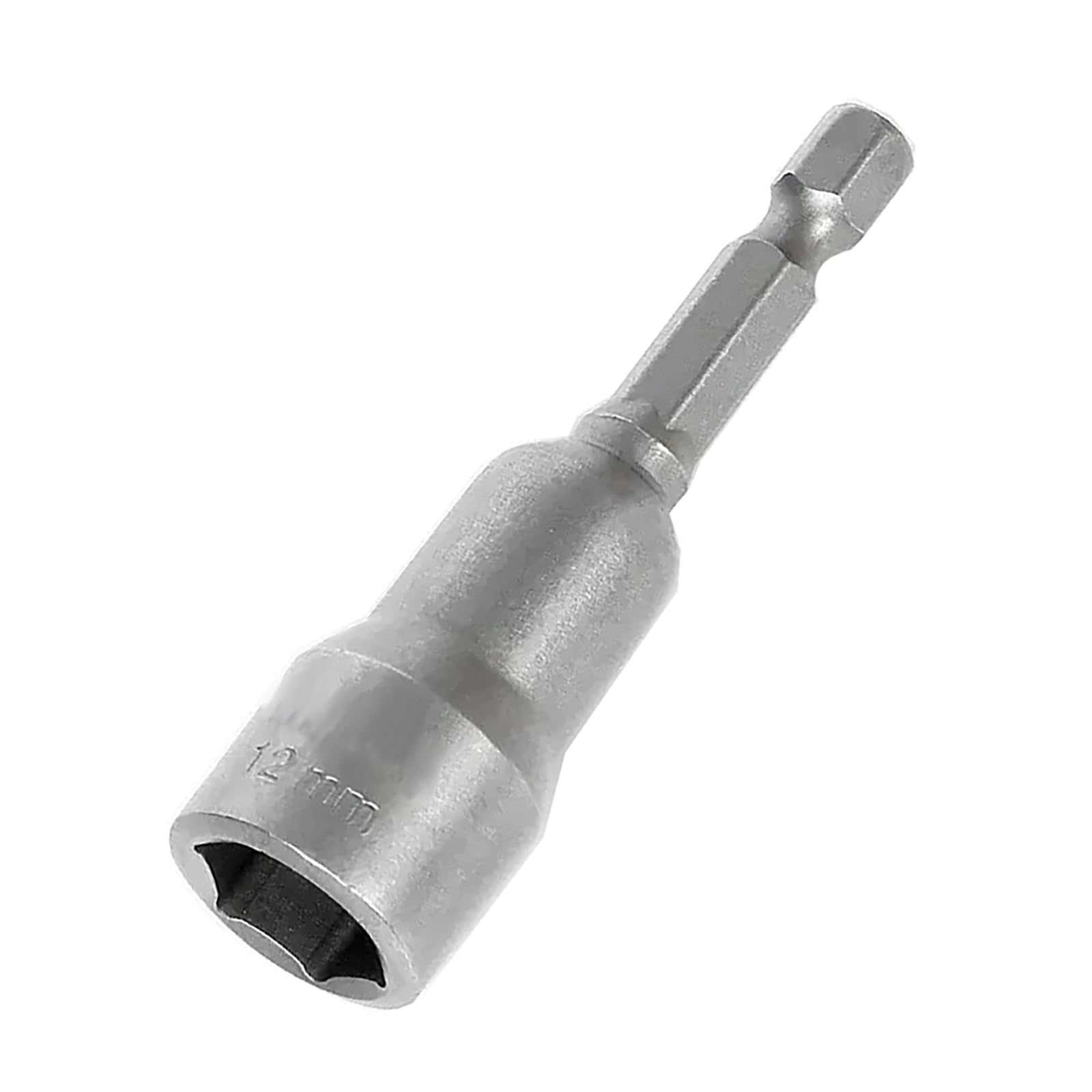 Nut Driver Socket 1PCS 12mm 1/4" Hex Shank Bit Socket Magnetic Nut Setter for Drills, Nut Driver, and Impact Socket Adapter