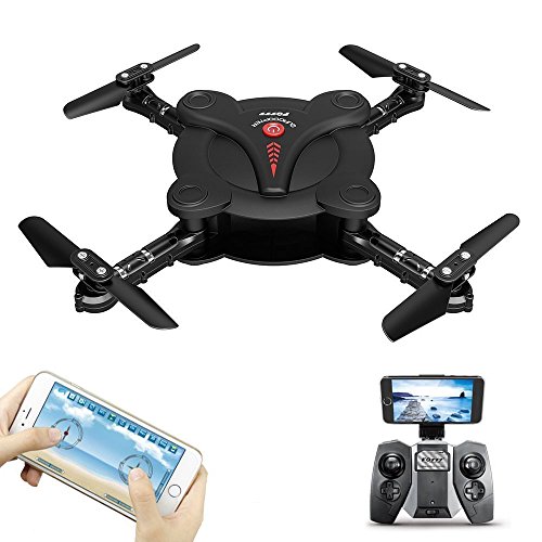 Goolsky FQ17W Mini RC Quadcopter Foldable Drone with WiFi FP