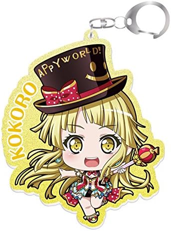 Amazon バンドリ ガールズバンドパーティー キラッとアクリルキーホルダー 弦巻こころ ハロー ハッピーワールド アニメ 萌えグッズ 通販